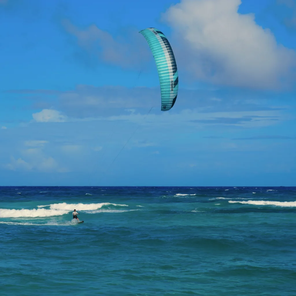 Windsurfing in exotic places, travel to the Caribbean islands